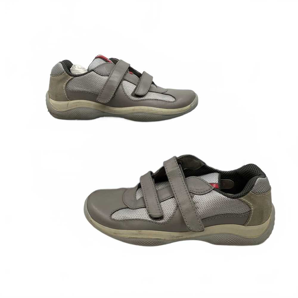 Prada Gray Silver Sneakers | Mens 7